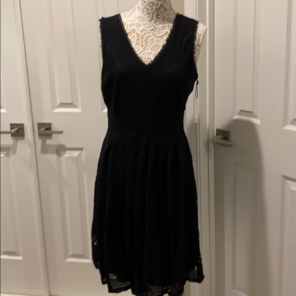 Dex Black Lace Dress